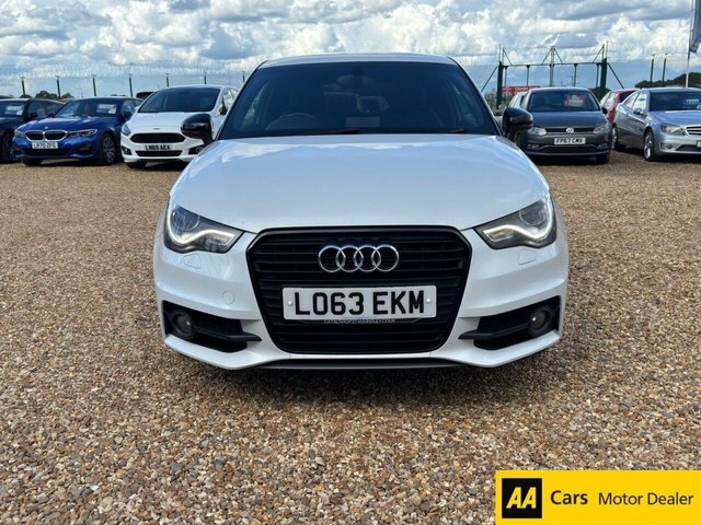 Audi A1 1.6 Tdi S Line Style Edition Hatchback LO63EKM White #2