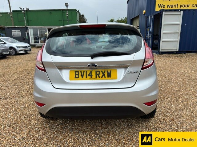 Ford Fiesta 1.25 Zetec Hatchback Euro 5 82 Silver #4