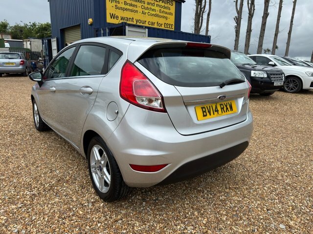 Ford Fiesta 1.25 Zetec Hatchback Euro 5 82 Silver #5