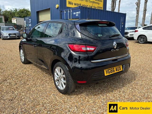 Renault Clio 0.9 Tce Dynamique Nav Hatchback HG66AUX Black #4