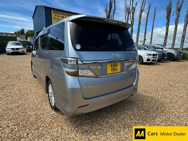 Toyota Vellfire Toyota Alphard Vellfire Import Mpv Vin Anh20-81946 Silver #4