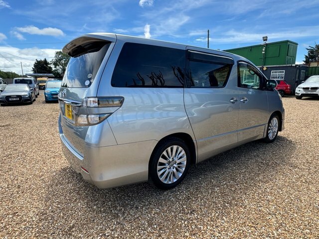 Toyota Vellfire Toyota Alphard Vellfire Import Mpv Vin Anh20-81946 Silver #6