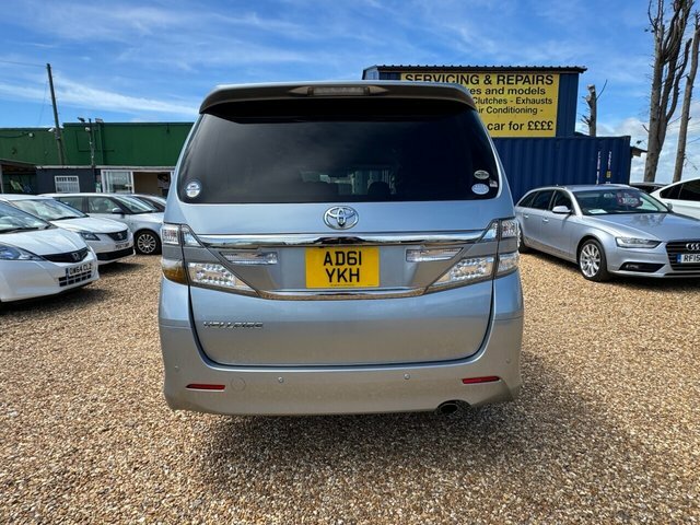 Toyota Vellfire Toyota Alphard Vellfire Import Mpv Vin Anh20-81946 Silver #5