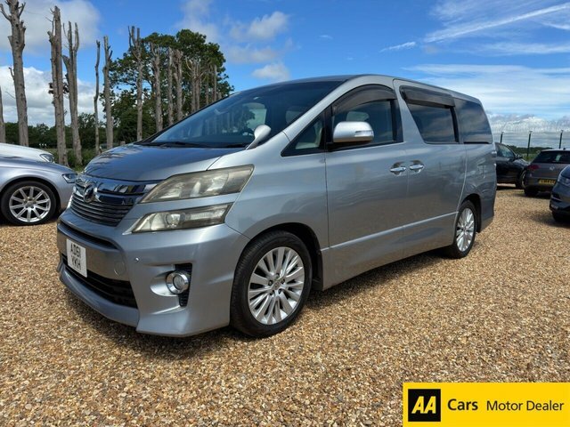 Toyota Vellfire Toyota Alphard Vellfire Import Mpv Vin Anh20-81946 Silver #3