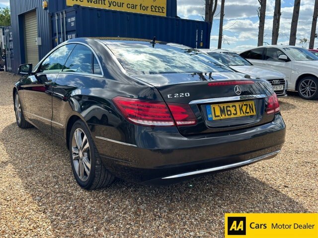 Mercedes-Benz E Class 2.1 E220 Cdi Se Coupe G-tronic Euro 5 Black #5