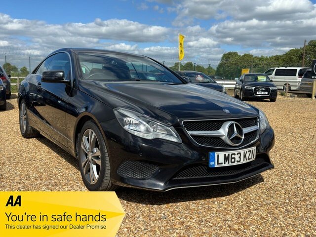 Mercedes-Benz E Class 2.1 E220 Cdi Se Coupe G-tronic Euro 5 Black