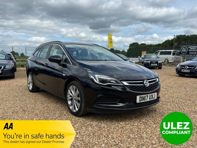 Vauxhall Astra 1.4I Tech Line Sports Tourer Eur Black
