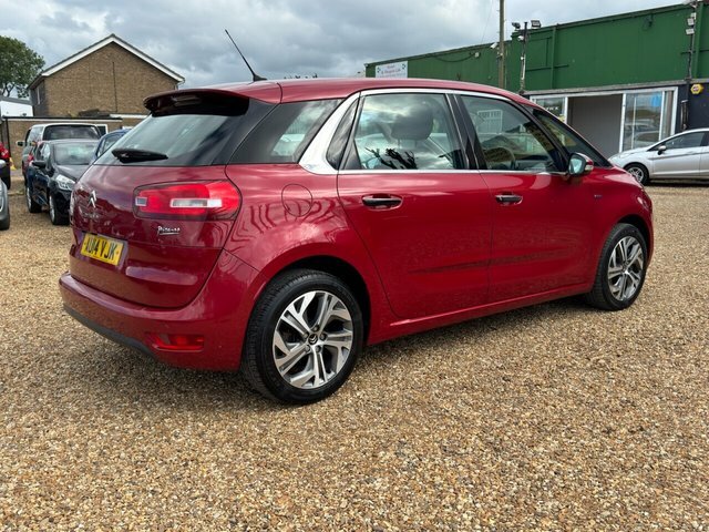 Citroen C4 Picasso 1.6 E-hdi Airdream Exclusive Mpv Red #6