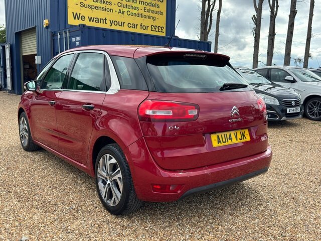 Citroen C4 Picasso 1.6 E-hdi Airdream Exclusive Mpv Red #5