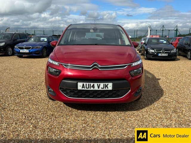 Citroen C4 Picasso 1.6 E-hdi Airdream Exclusive Mpv Red #2