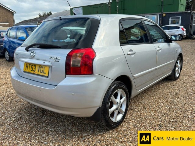 Toyota Corolla 1.6 Vvt-i T Spirit Hatchback Silver #3