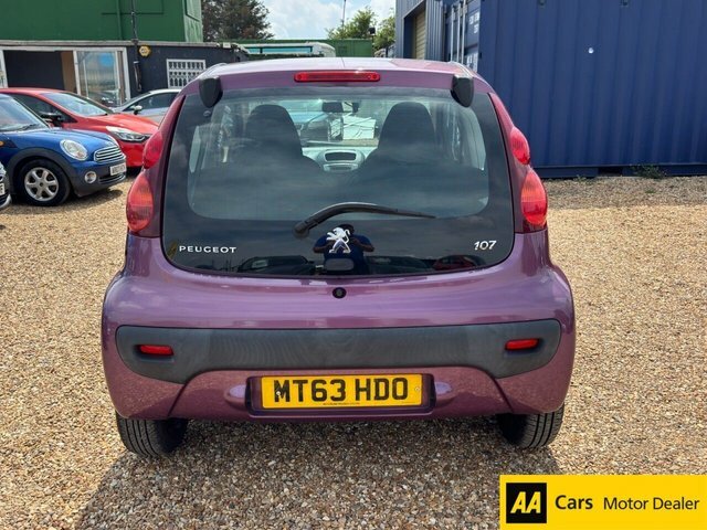 Peugeot 107 1.0 12V Active Hatchback 2 Tronic Euro Purple #4