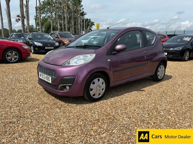 Peugeot 107 1.0 12V Active Hatchback 2 Tronic Euro Purple #3