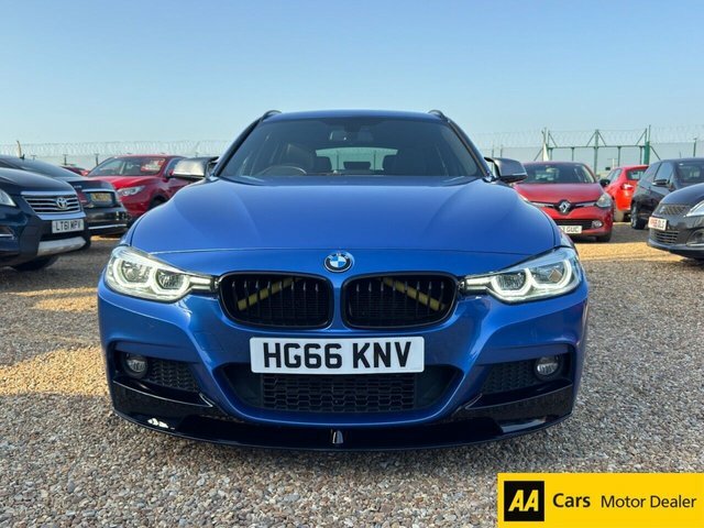 BMW 3 Series 2.0 320D M Sport Touring Euro 6 S Blue #2