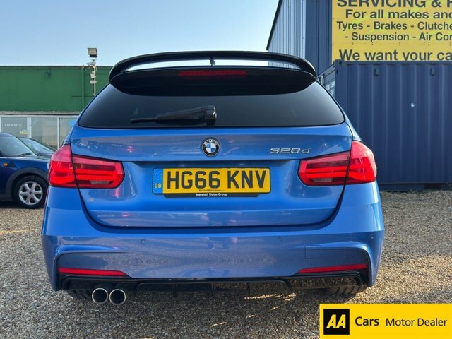 BMW 3 Series 2.0 320D M Sport Touring Euro 6 S Blue #4