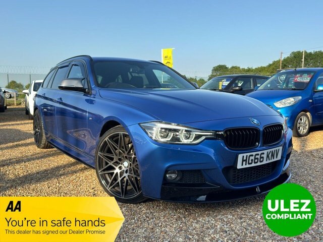 BMW 3 Series 2.0 320D M Sport Touring Euro 6 S Blue
