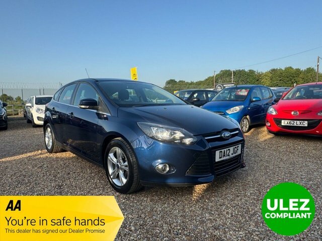 Ford Focus 1.6 Zetec Hatchback Powershift Euro 5 Blue
