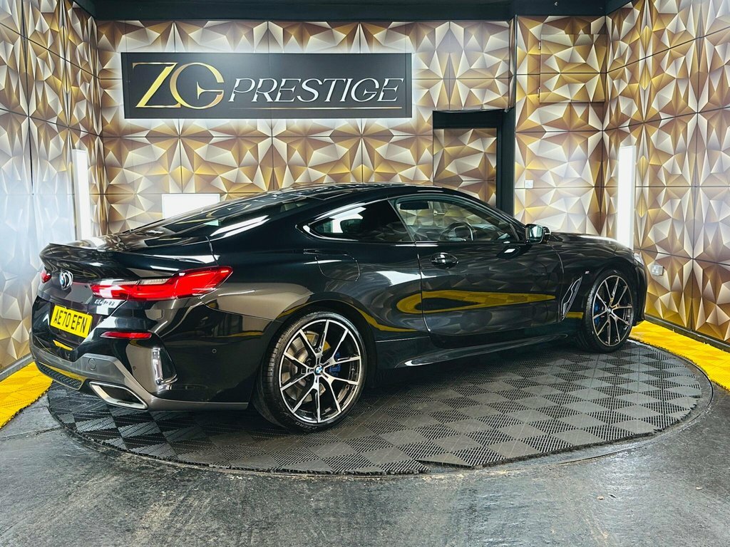BMW 8 Series Coupe Black #5