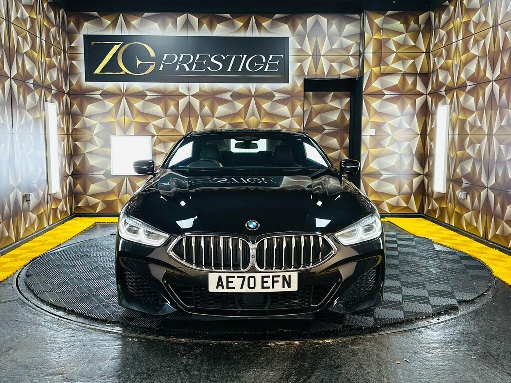 BMW 8 Series Coupe Black #2
