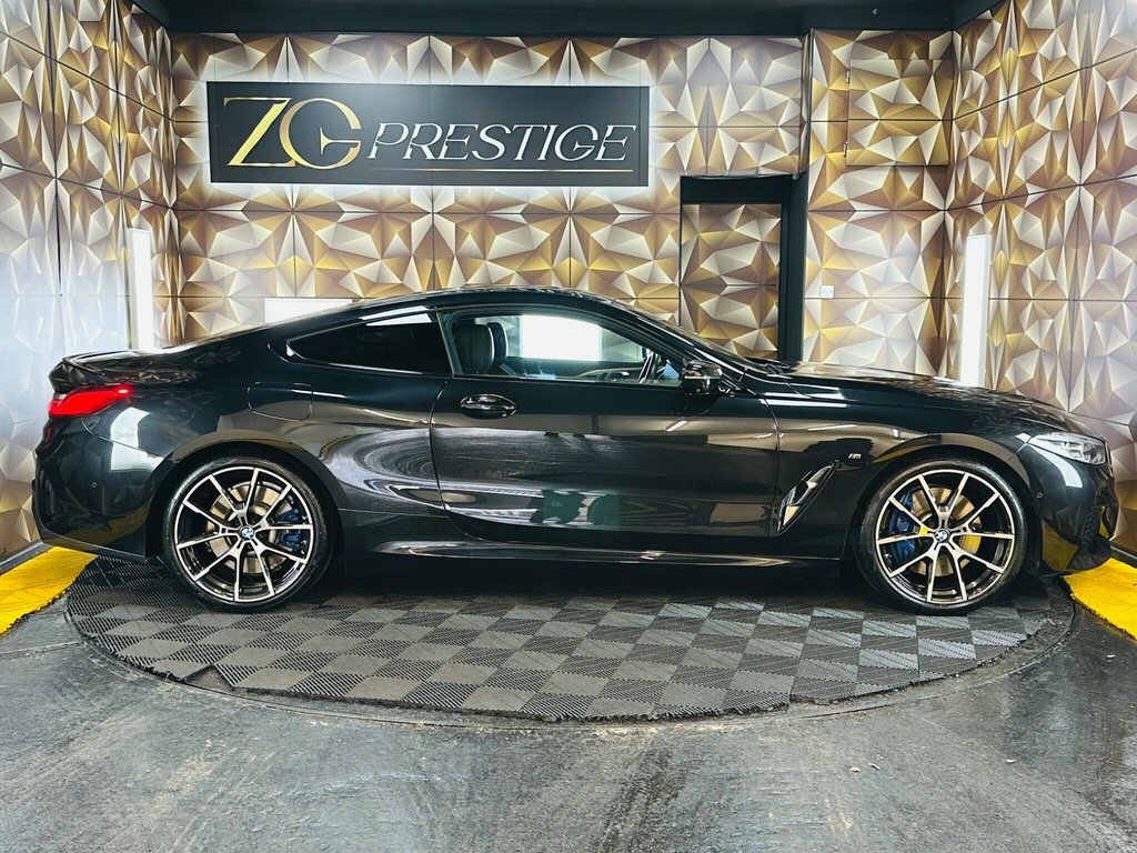 BMW 8 Series Coupe Black #6
