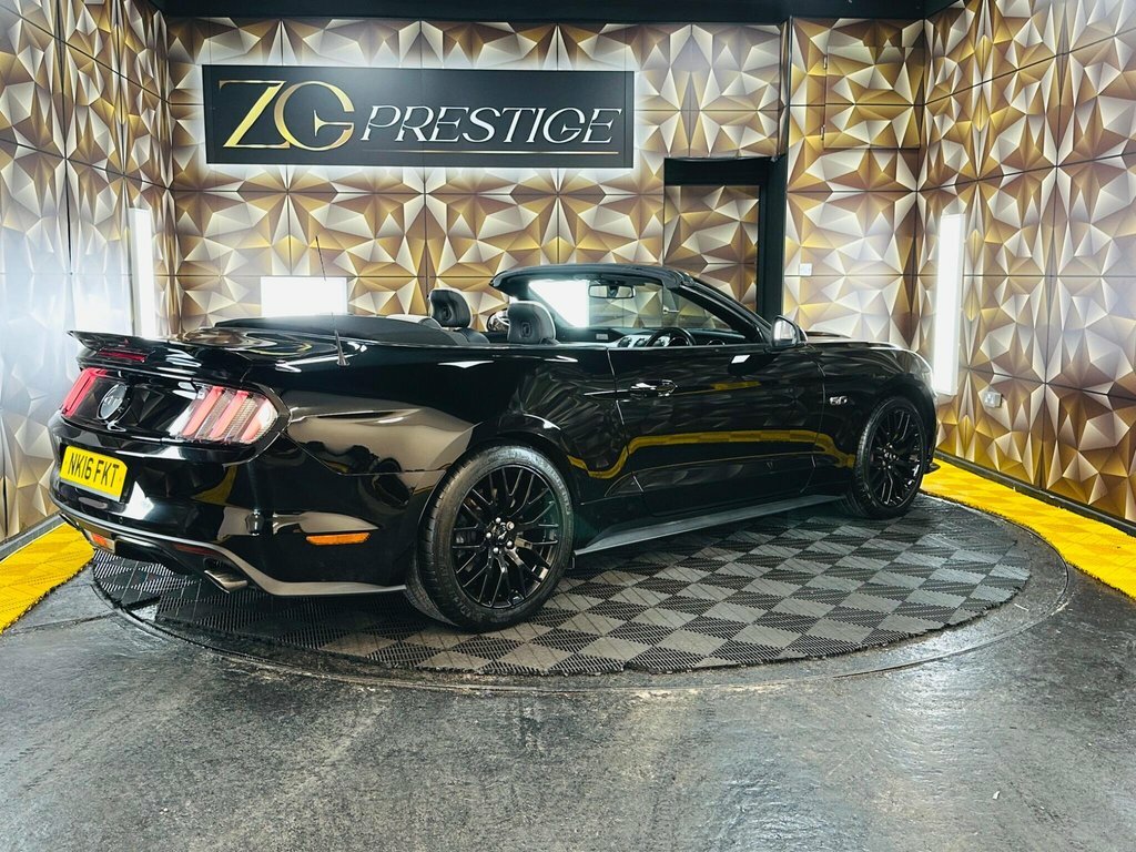 Ford Mustang 5L Gt Black #6