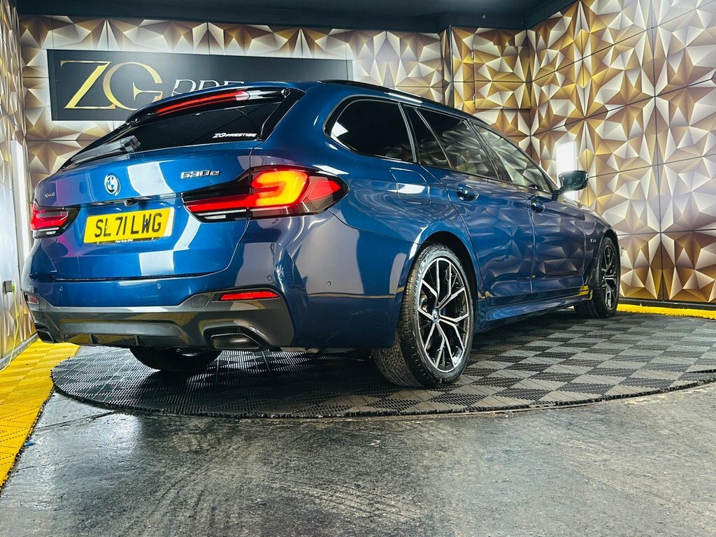 BMW 5 Series 2L M Sport Blue #6
