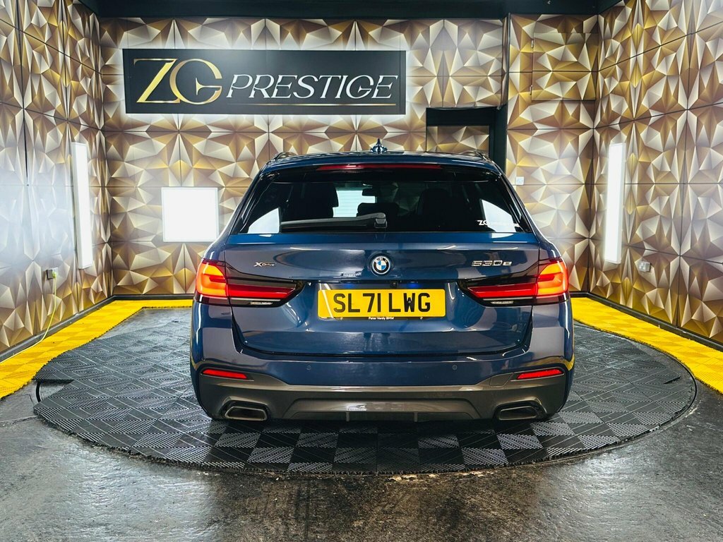 BMW 5 Series 2L M Sport Blue #4