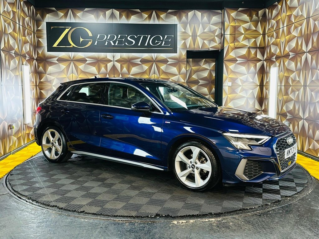 Audi A3 1.5L S Line Blue