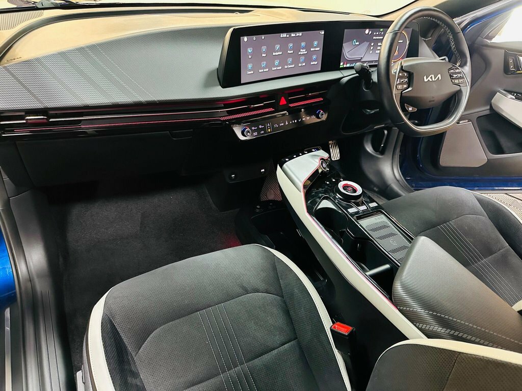 Kia EV6 Hatchback Blue #3