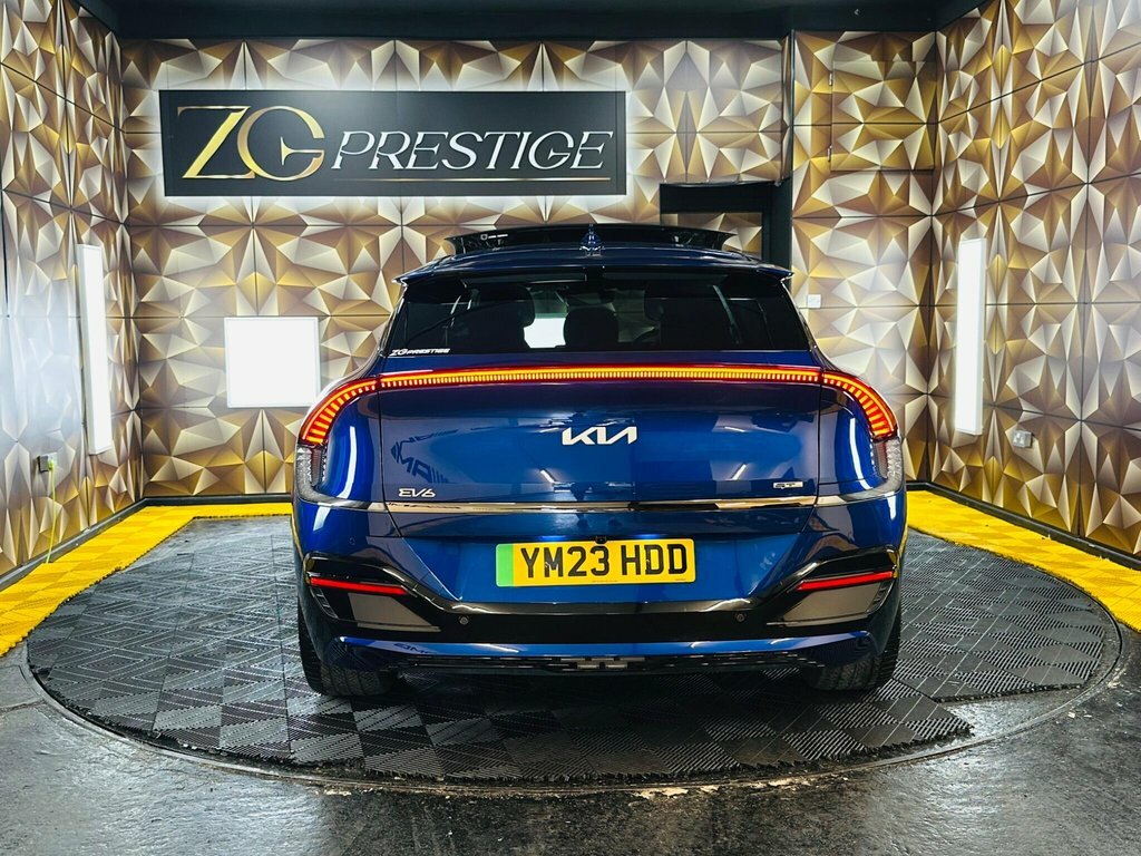 Kia EV6 Hatchback Blue #4