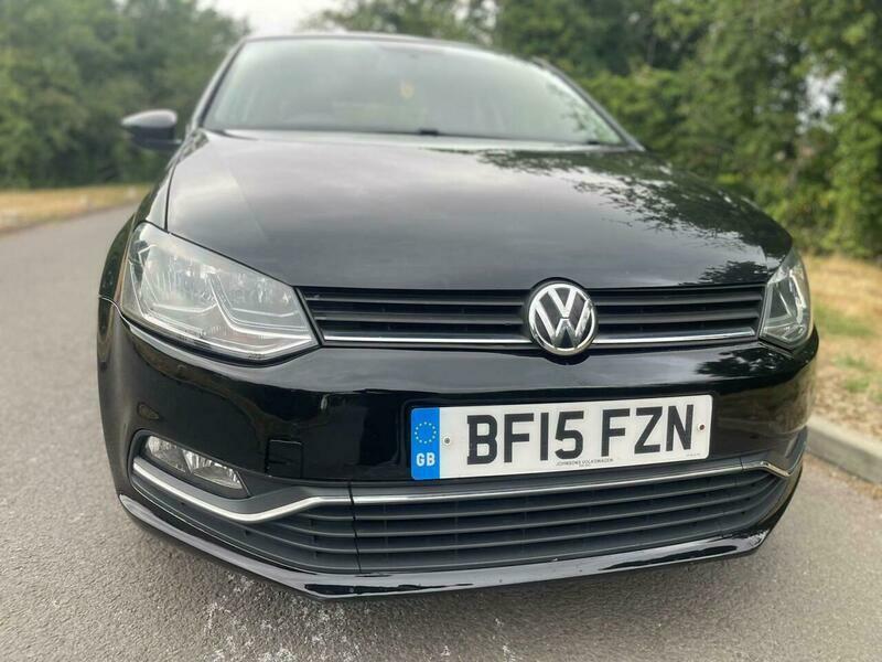 Volkswagen Polo 1.0 Bluemotion Tech Se Euro 6 Ss BF15FZN Black #4