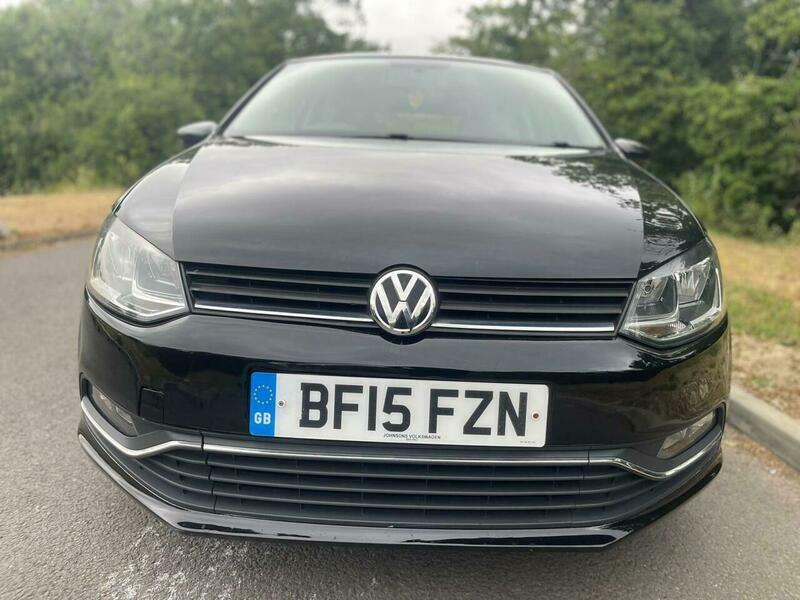 Volkswagen Polo 1.0 Bluemotion Tech Se Euro 6 Ss BF15FZN Black #3