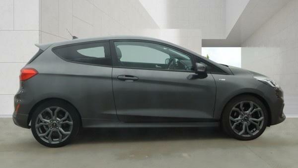 Ford Fiesta 1.0 Ecoboost Zetec - Reversing Camera, Sa Grey #3