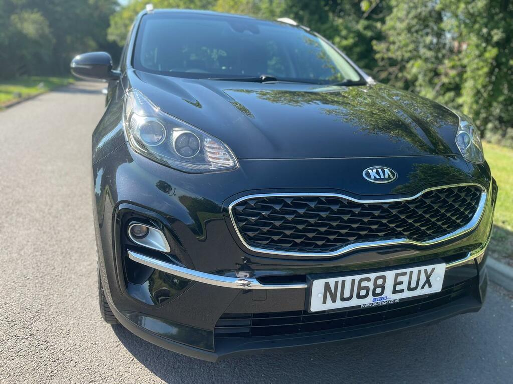Kia Sportage 1.6 Gdi 2 Euro 6 Ss NU68EUX Black #4