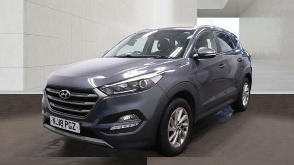 Hyundai Tucson 1.7 Crdi Blue Drive Se Nav Euro 6 Ss NJ18PGZ Grey #2