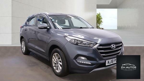 Hyundai Tucson 1.7 Crdi Blue Drive Se Nav Euro 6 Ss NJ18PGZ Grey