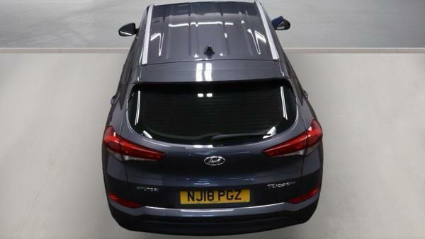 Hyundai Tucson 1.7 Crdi Blue Drive Se Nav Euro 6 Ss NJ18PGZ Grey #4