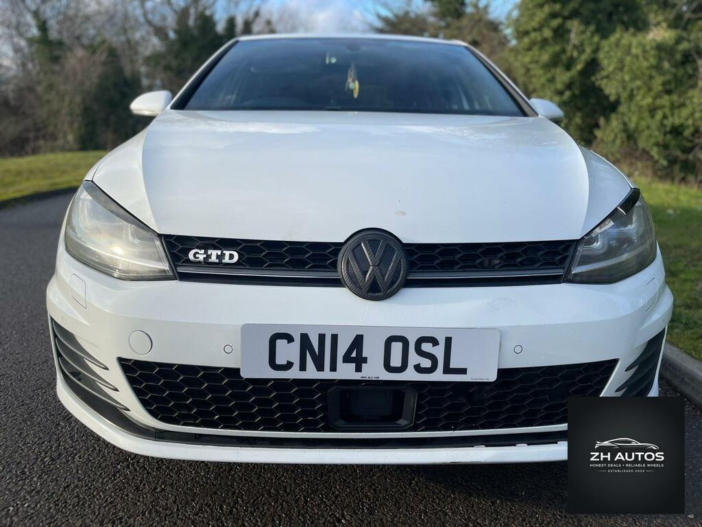 Volkswagen Golf 2.0 Tdi Bluemotion Tech Gtd Euro 6 Ss CN14OSL White #3