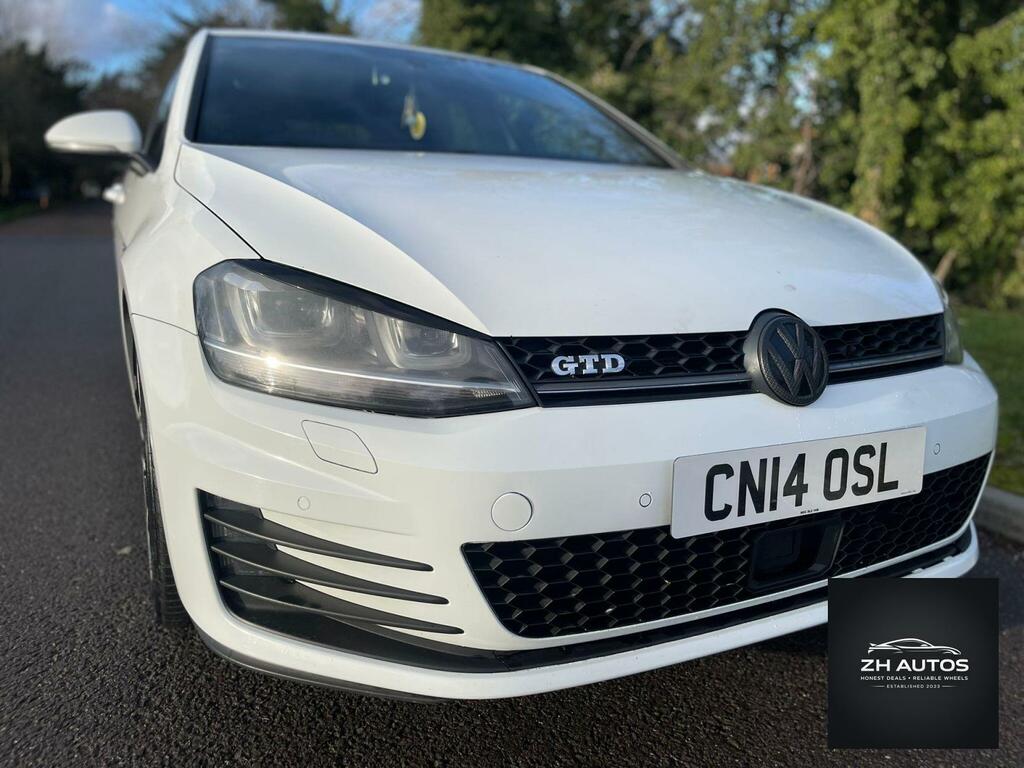 Volkswagen Golf 2.0 Tdi Bluemotion Tech Gtd Euro 6 Ss CN14OSL White #4