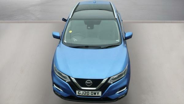 Nissan Qashqai 1.3 Dig-t Tekna Euro 6 Ss GJ20OWY Blue #2