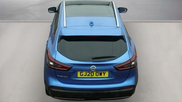 Nissan Qashqai 1.3 Dig-t Tekna Euro 6 Ss GJ20OWY Blue #3