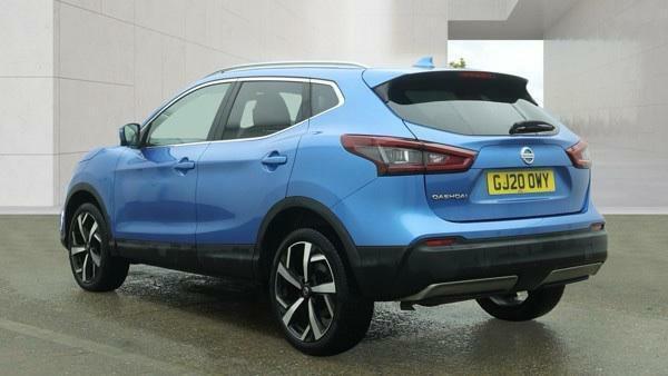 Nissan Qashqai 1.3 Dig-t Tekna Euro 6 Ss GJ20OWY Blue #6