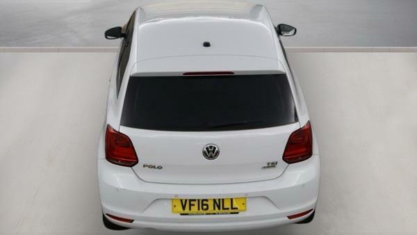 Volkswagen Polo 1.2 Tsi Bluemotion Tech Match Euro 6 Ss White #4
