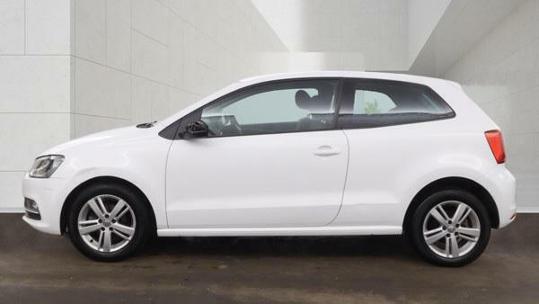 Volkswagen Polo 1.2 Tsi Bluemotion Tech Match Euro 6 Ss White #3