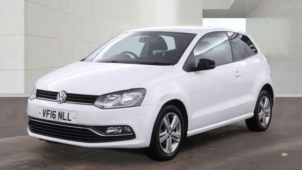 Volkswagen Polo 1.2 Tsi Bluemotion Tech Match Euro 6 Ss White #2