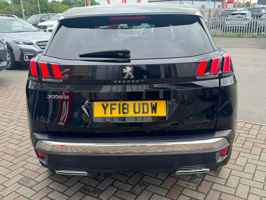 Peugeot 3008 1.6 Bluehdi Allure Suv Euro 6 S YF18UDW Black #4