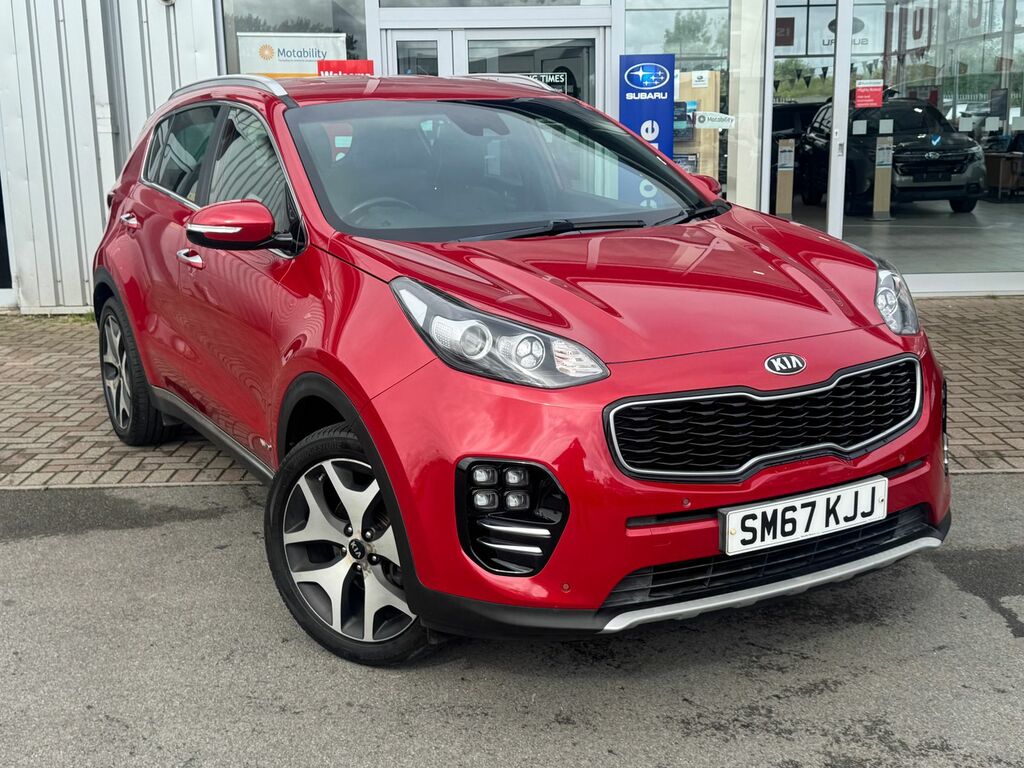 Kia Sportage 1.6 T-gdi Gt-line Suv Awd Euro 6 Red