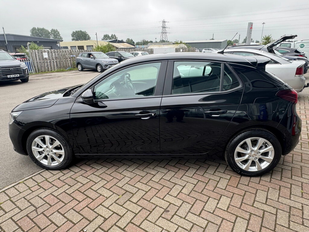 Vauxhall Corsa 1.2 Turbo Design Hatchback Euro 6 LM23VPL Black #3