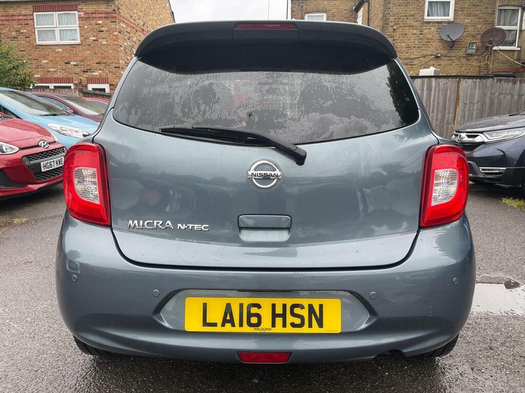 Nissan Micra 1.2 N-tec Cvt Euro 6 LA16HSN Grey #5