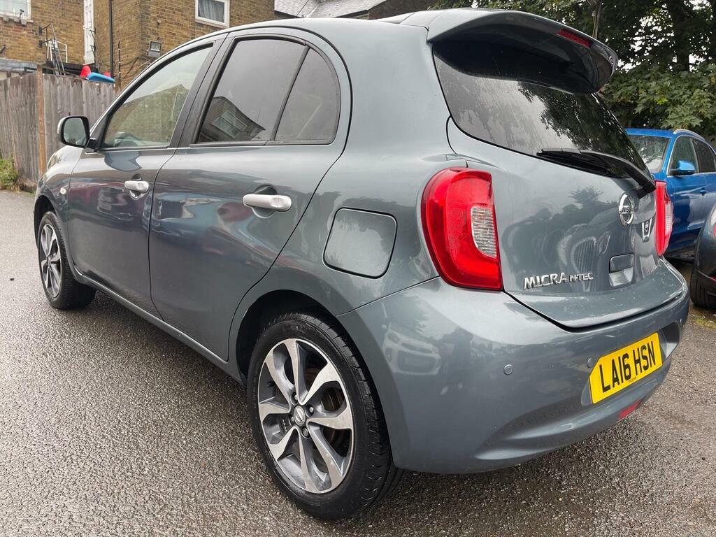 Nissan Micra 1.2 N-tec Cvt Euro 6 LA16HSN Grey #4